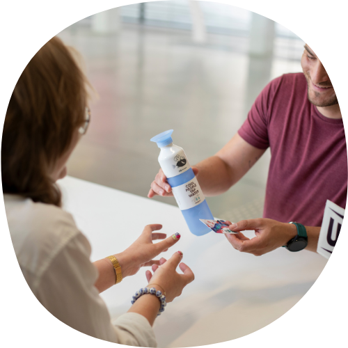 Omruilvoordeel Dopper fles met vlieg
