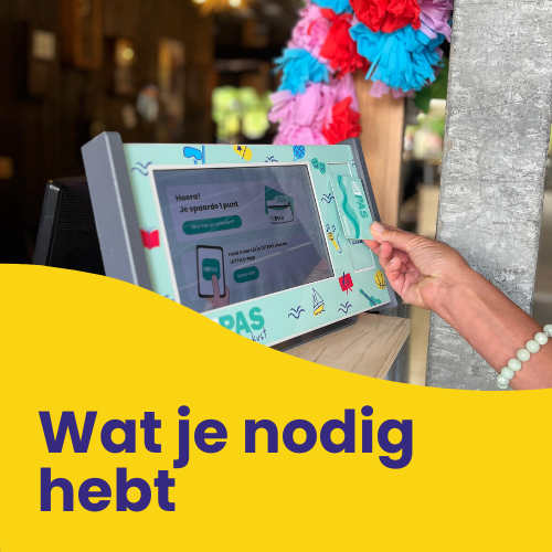 Knop wat je nodig hebt
