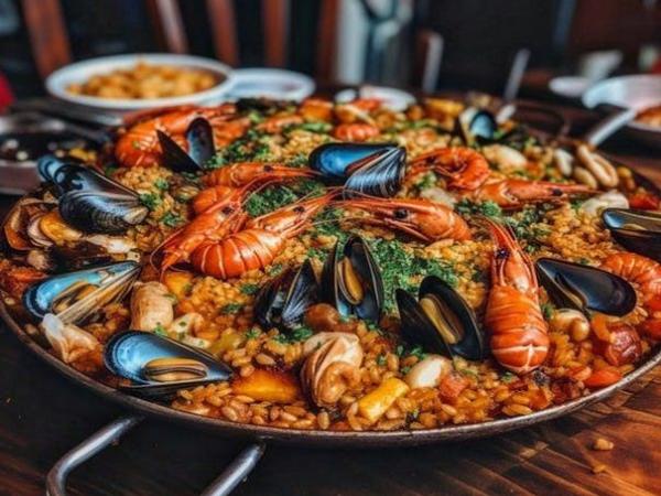 Paella-festijn met dansnamiddag
