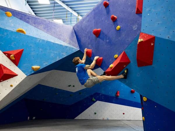 Boulderen + Olympische Briek spelen