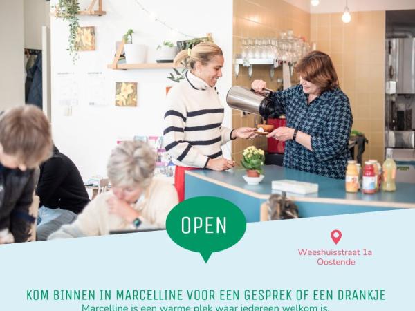 Ideale plek voor een lekkere koffie en toffe babbel op woensdag