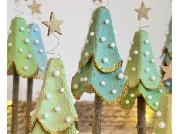 Crea workshop: kerstboompjes maken