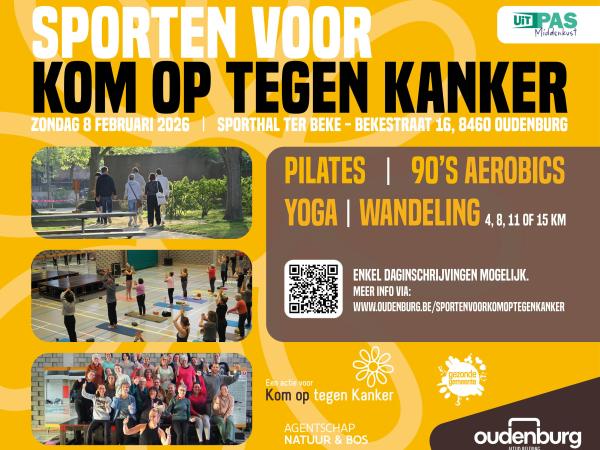 Sporten voor Kom op tegen Kanker
