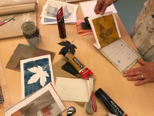 LABO Volwassenen : Botanical Gelprint met Inge Vromant