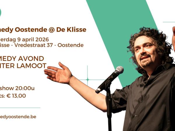 Comedy Oostende @ De Klisse - Gunter Lamoot - Stand up