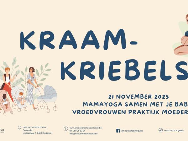 Kraamkriebels: Mamayoga met je baby