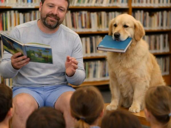Beestig leuk uurtje in bib Ichtegem (Jeugdboekenmaand)