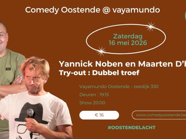 Comedy Oostende @ Vayamundo - Dubbel Troef (Try-out)