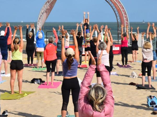 Sportstrand: Yoga
