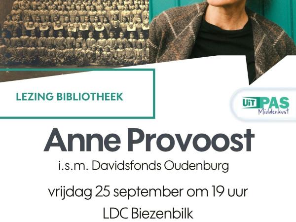 Lezing Anne Provoost