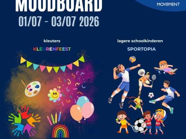 Kleuterkamp Kleurenfeest