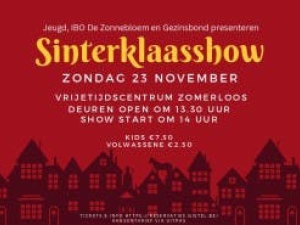 Sinterklaasshow - Tickets volwassenen