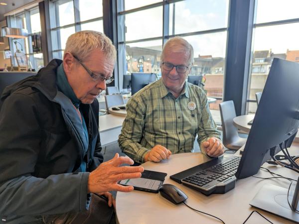 Computerbuddy in de bib: Hulp bij digitale vragen!