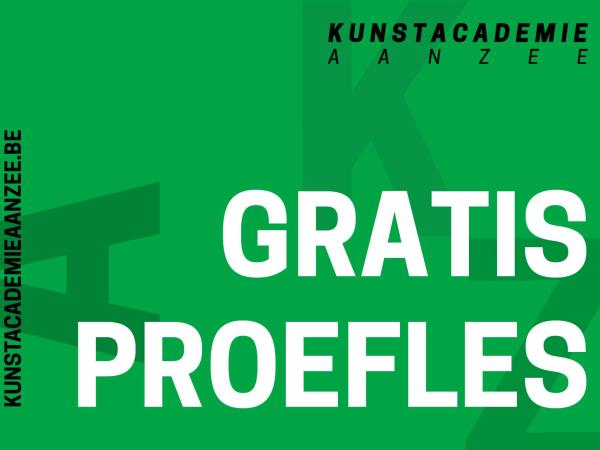 Gratis proeflessen bij Kunstacademie aan Zee Oostende