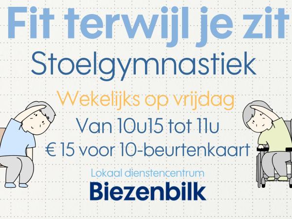 Fit terwijl je zit - stoelgymnastiek
