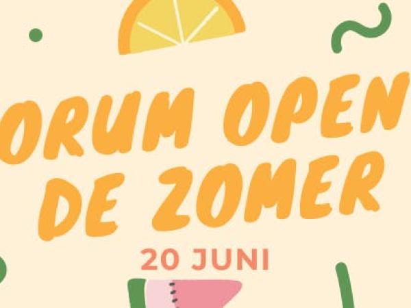 Forum opent de zomer