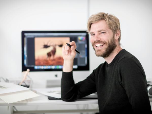 Luistervinken ‘Illustrator Conz aan het werk’ met Constantijn Van Cauwenberge