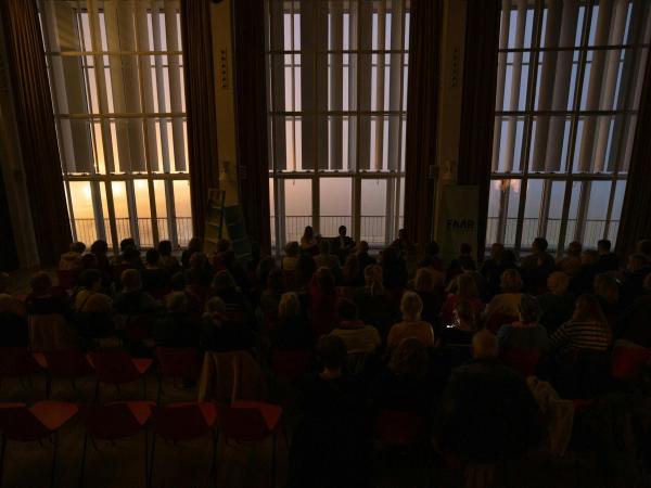 FAARontwaken - Karl Meesters, Sabien Clement en moderator Melissa Giardina / FAAR
