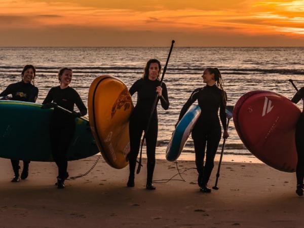 Sportstrand: Watersport initiaties